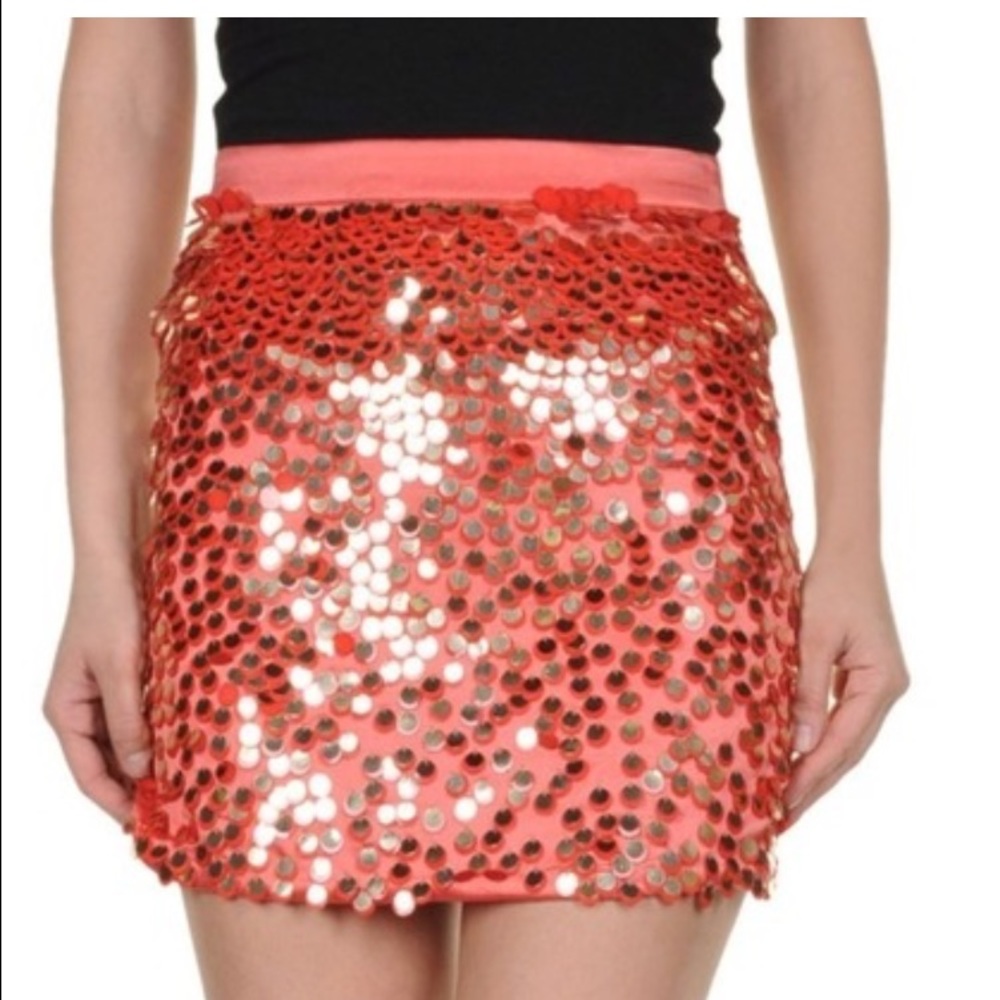 Alice + Olivia party sequined skirt -